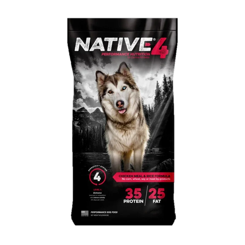 Native Level 4 performance dog food